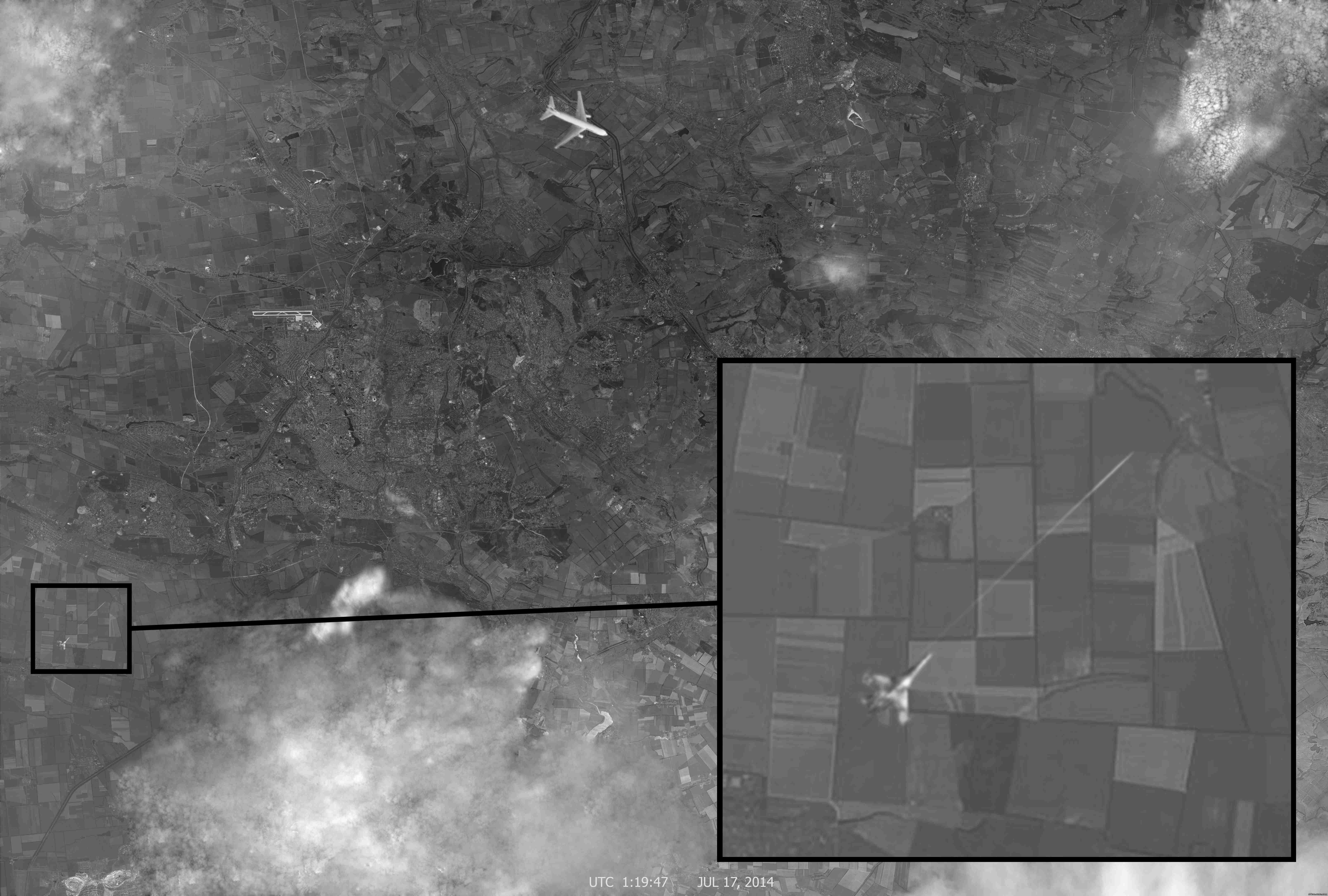 MH17-Satelliet-Foto