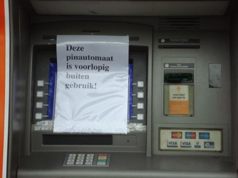 Toch weer plofkraak ondanks verbod nachtelijke geldopname pinautomaten