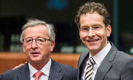 Jean-Claude Juncker and Jeroen Dijsselbloem