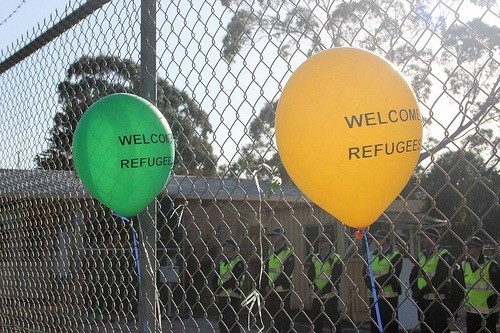 Refugee Rights Protest at Broadmeadows, Melbourne