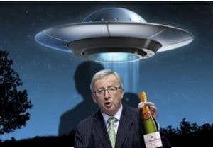 Juncker en buitenaardsen