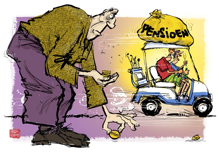 Zijn de Nederlandse pensioenpotten vetgemest voor de EU?