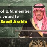 Arabia from the UN Human Rights Council