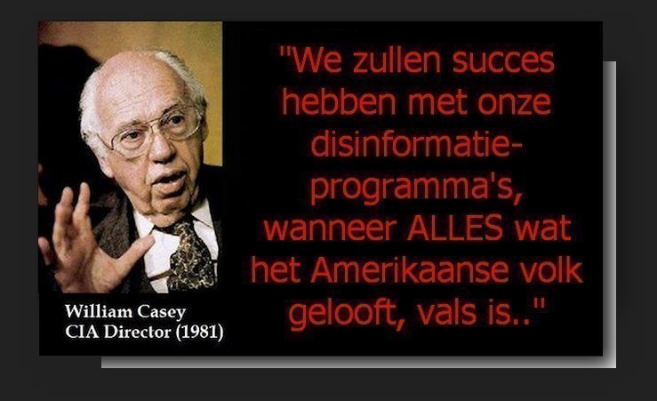 CIA Casey disinformatie