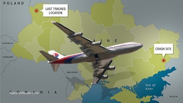 MH17 Ukraine Map Locations