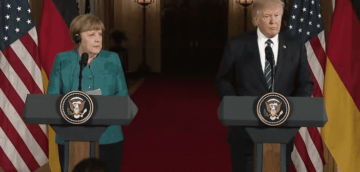 Angela Merkel Donald Trump 2017 03 17 cropped