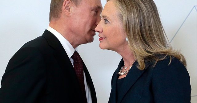 Vladimir Putin Hillary Clinton Getty 640x480