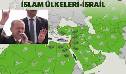 Erdogans krant publiceert Turks plan voor massale moslim aanval op Israël