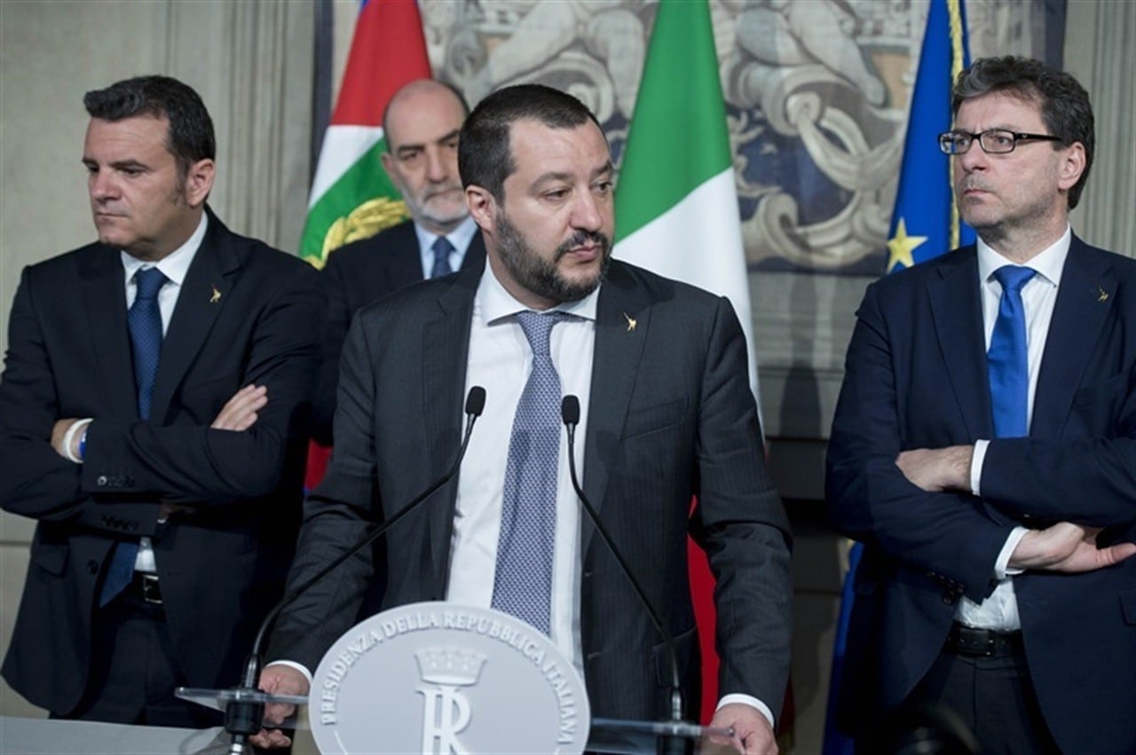 Salvini_Centinaio_Giorgetti