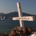 Jezuskruis Lesbos is beledigend voor moslims, dus is het oude kruis nu gesloopt en weggehaald