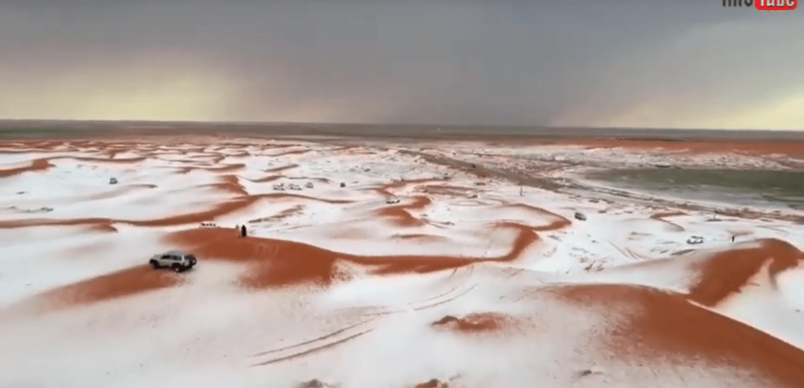 Global Cooling: Winter slaat vroeg toe in Noord-Afrika met sneeuw die de Sahara bedekt 