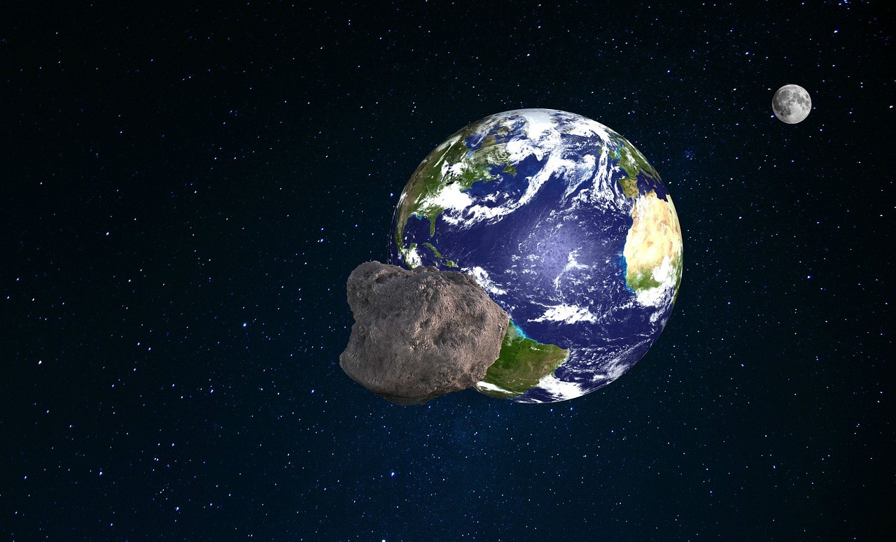Vier asteroïden op ramkoers met aarde