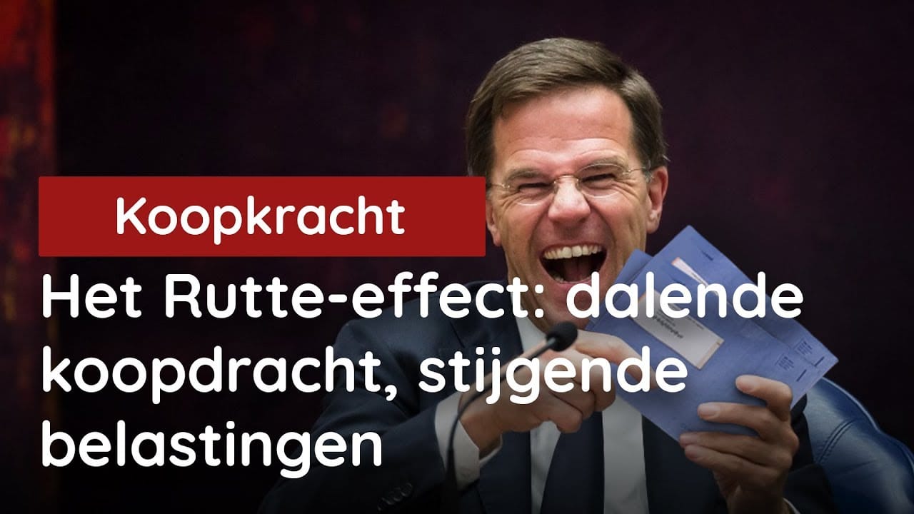 FVD komt met video die laat zien hoe Mark Rutte in 9 jaar tijd Nederland KAPOTBELAST heeft