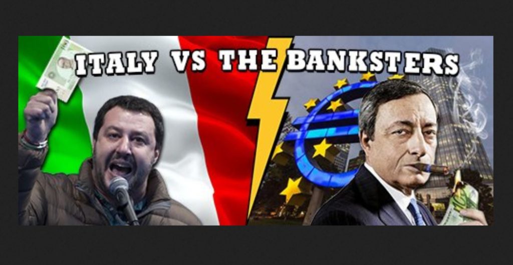 Italië tegen The Banksters