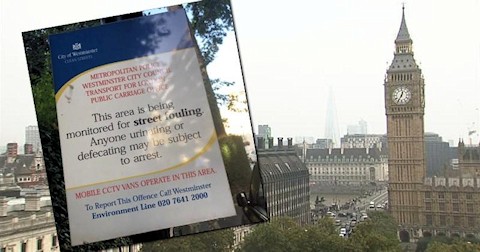Migratiegekte: Londen hangt borden op met ‘verboden te poepen op straat’