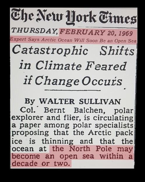 1969 Climate Change