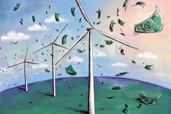 Lang leve de windmolen-subsidie: Flink meer winst Eneco met dank aan belastingbetaler