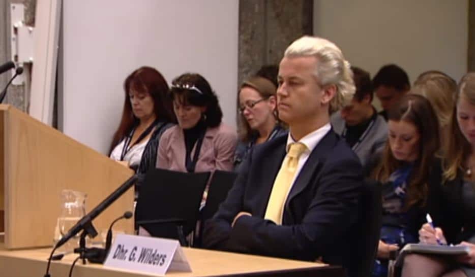 Minister Hirsch Ballin bemoeide zich intensief met het eerste proces tegen PVV-leider Geert Wilders