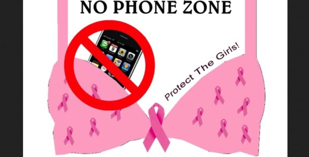 "Wees zuinig op je tetten - Geen telefoons in BH's!" Zegt Dr. Oz en andere gezondheidsexperts