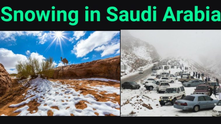 sneeuw Saoedi Arabië