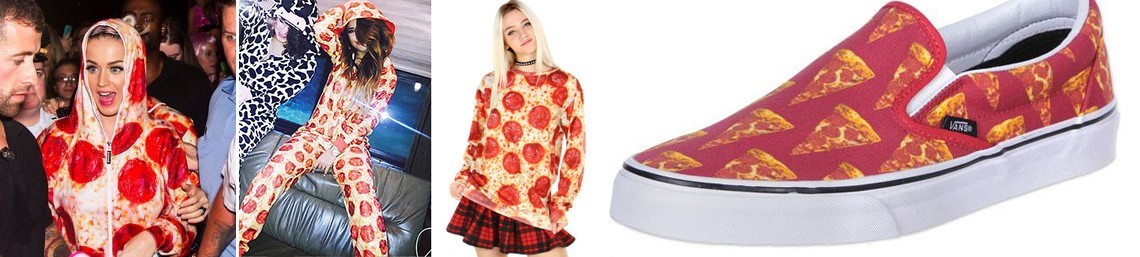 Pizza fashion hype