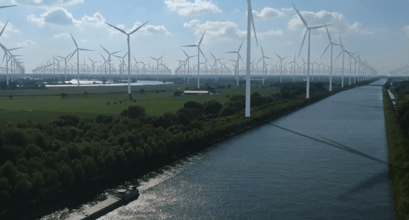 Nederland moet één groot zon- en windpark worden