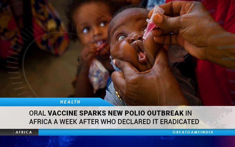 Het orale vaccin van de WHO veroorzaakt een nieuwe uitbraak van polio in Afrika
