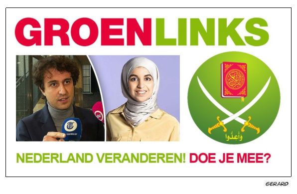 GroenLinks haalt de terroristische Islam binnen en zelfverantwoording? 0-0