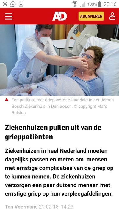 griepgolf nederland 
