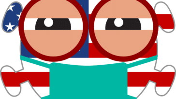 Coronavirus Emoji Usa Mouth Guard  - iXimus / Pixabay