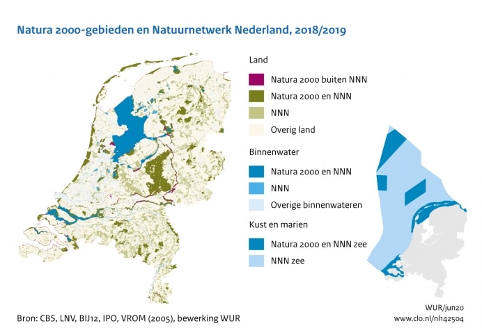Natuurnetwerk nederland natura 2000 clo