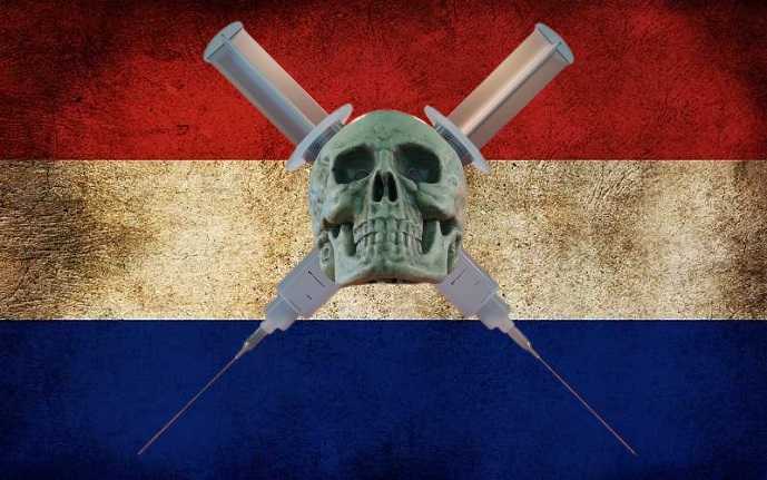 Nederland vlag III vac