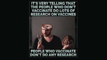 Research vaccin cartoon front