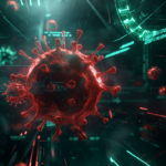 Na 5G tijdens Covid, nu naar 6G netwerk voor “implanteerbare technologieën”, van mRNA bots naar nanobots computer virus, computer, trojan, virus, nanobot, robot, technology, robotics, microscopic, science fiction